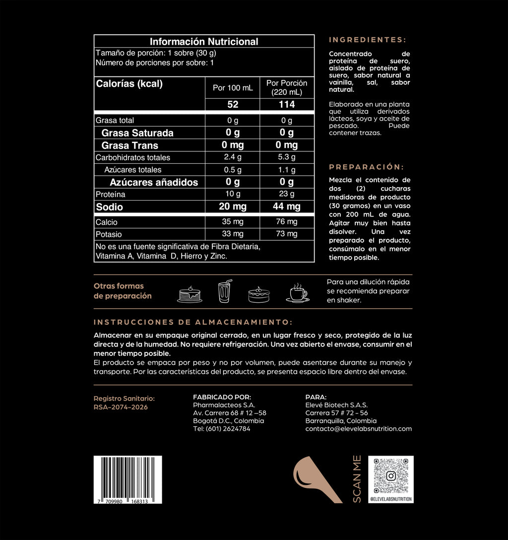 èleve | Premium Whey Protein — 12 Sachets Variety Pack