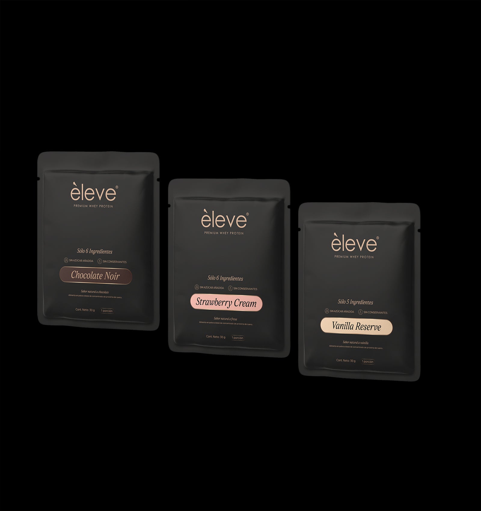 èleve | Premium Whey Protein — 12 Sachets Variety Pack